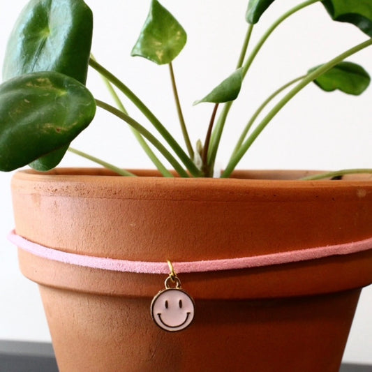 Light Pink Smiley Face